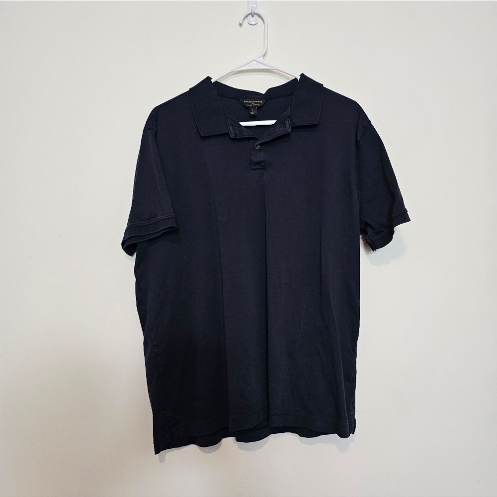 Banana Republic Mens Blue Polo